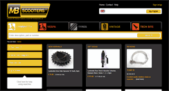 Desktop Screenshot of lambrettaspares.com